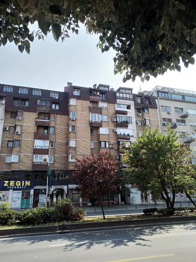 Skopje City Center Red Apartment Kültér fotó